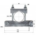 Delta CHIMNEY CLAMP OK-43T4 Delta CHIMNEY CLAMP OK-43T4