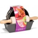 Patisse baking set junior steel/wood gray 3 pcs Patisse baking set junior steel/wood gray 3 pcs