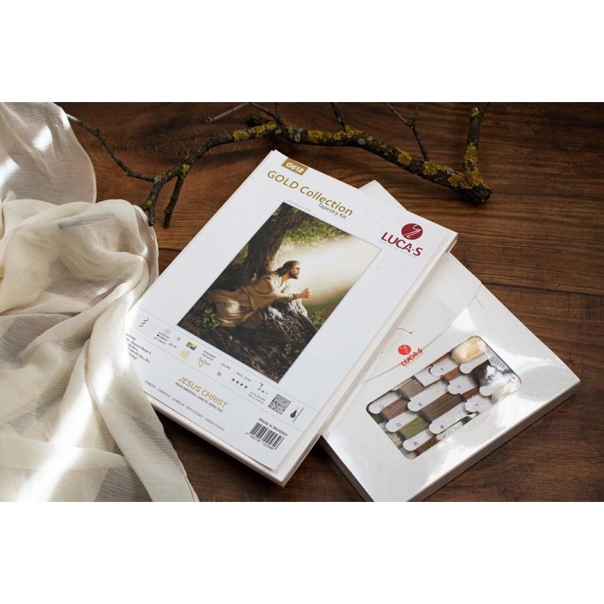luca S Cross stitch kit Jesus Christ 22x33 cm SG618 – 2