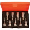 Bahco Bit set, S9 HEX H4-H17 9 pcs. 1/2´´ Bahco Bit set, S9 HEX H4-H17 9 pcs. 1/2´´
