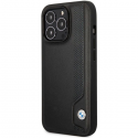 Case BMW BMHCP14L22RBDK iPhone 14 Pro 6.1" black/black hard case, leather blue dots Case BMW BMHCP14L22RBDK iPhone 14 Pro 6.1" black/black hard case, leather blue dots