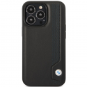 Case BMW BMHCP14L22RBDK iPhone 14 Pro 6.1" black/black hard case, leather blue dots Case BMW BMHCP14L22RBDK iPhone 14 Pro 6.1" black/black hard case, leather blue dots