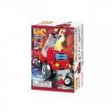 Yoshiritsu Japanese educational constructor LAQ Hamacron MINI FIRE TRUCK, from 5 years. Yoshiritsu Japanese educational constructor LAQ Hamacron MINI FIRE TRUCK, from 5 years.
