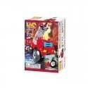 Yoshiritsu Japanese educational constructor LAQ Hamacron MINI FIRE TRUCK, from 5 years. Yoshiritsu Japanese educational constructor LAQ Hamacron MINI FIRE TRUCK, from 5 years.