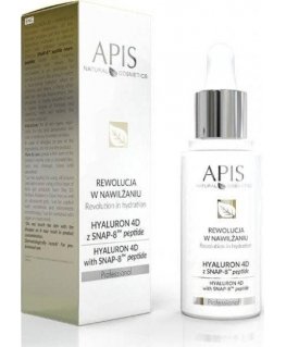 APIS APIS_Revolution in Moisturizing Hyaluron 4D veido serumas su Snap-8 peptidu 30ml