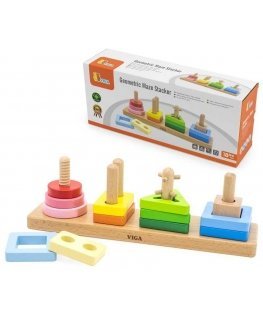 Dėlionė Viga Toys VIGA Drewniany Geometryczny Sorter Labirynt