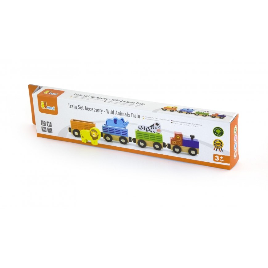 Train with zoo animals, Viga – 3
