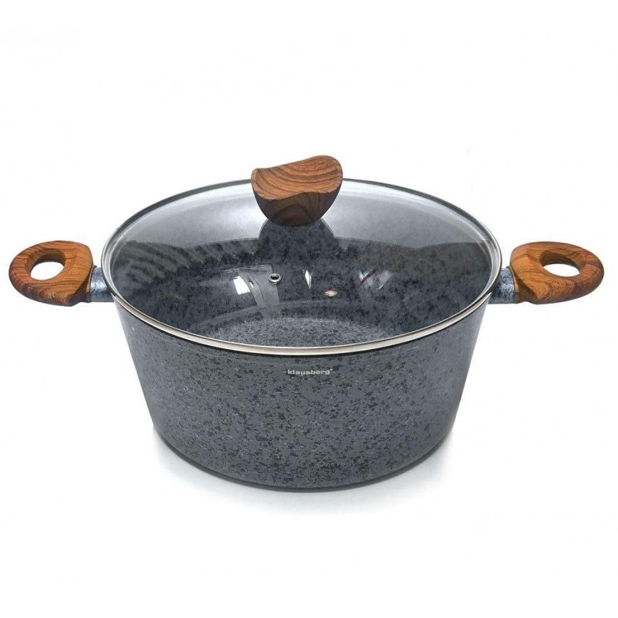 GRANITE POTS Set of 12 KLAUSBERG KB-7242 GRANIT WOOD – 4
