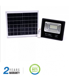 16W LED spotlight with solar battery.