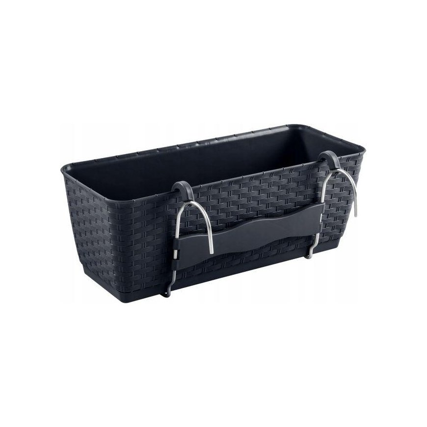 Prosperplast planter box Rato Square anthracite