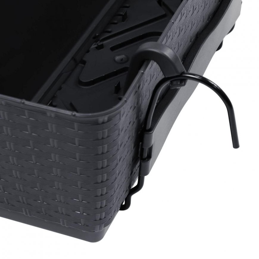 Prosperplast planter box Rato Square anthracite – 4