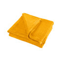 Fleece blanket 150x200 cm TEESA - yellow Fleece blanket 150x200 cm TEESA - yellow