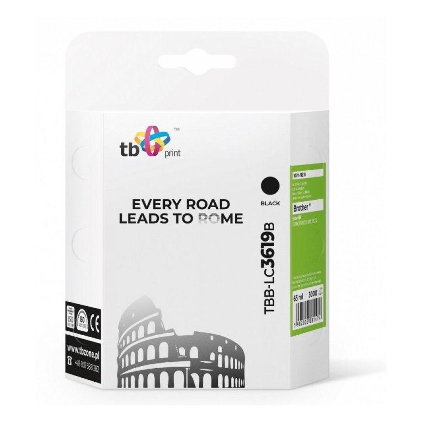 Ink for Brother MFC0J23 30DW Black TBB-LC3619B – 2