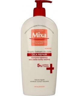 Mixa Rich Losjonas kūnui Cica Repair - labai sausai ir jautriai odai 400ml