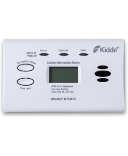 Kidde K7DCO carbon monoxide detector with digital display