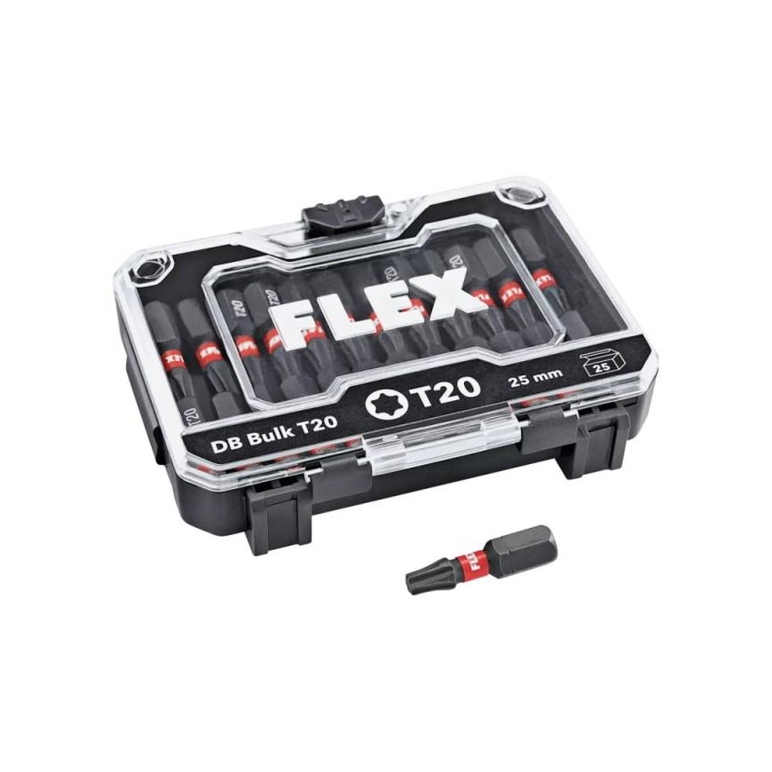 Flex Accessories 25-piece Impact Bit Set FLEX DB T20