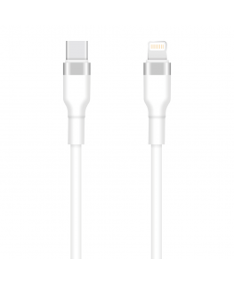 Setty USB-C - Lightning cable 1m 3A KSC-L-130 white