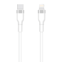 Setty USB-C - Lightning cable 1m 3A KSC-L-130 white Setty USB-C - Lightning cable 1m 3A KSC-L-130 white