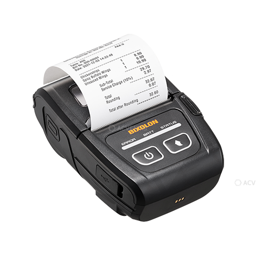 Spausdintuvas Bixolon SPP-C200 2-IN MOBILE RECEIPT PR/UP TO 80 MM/SEC 203 DPI 3000MAH – 2