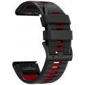 Tech-Protect Smart Watch Strap for Garmin Fenix 3/5X/3HR/5X Plus/6X/6X Pro/7X Black and Red Tech-Protect Smart Watch Strap for Garmin Fenix 3/5X/3HR/5X Plus/6X/6X Pro/7X Black and Red