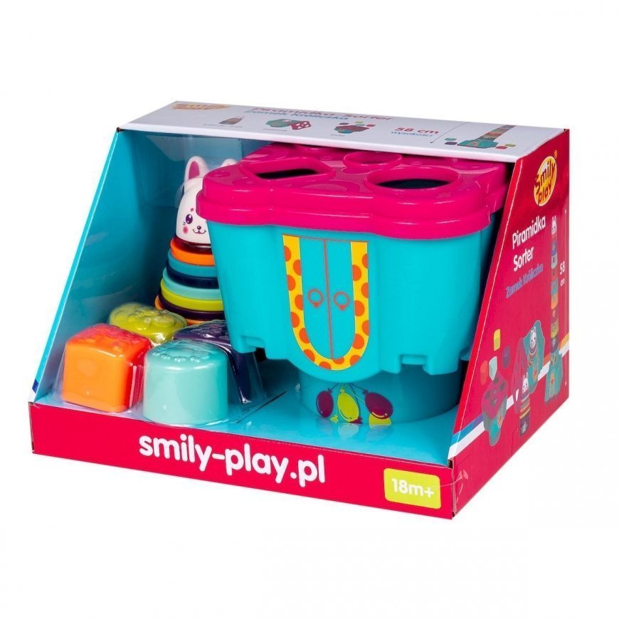 Anek Smily Play Bunny pilies piramidė SmilyPlay SP83667 36672 – 3