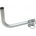 Blow Side balcony handle 600 right + U-shaped screws