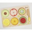 Wooden fruit set 23 items CLASSIC WORLD