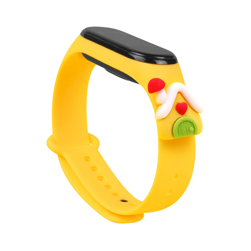 Fusion Xmas Lodge for Xiaomi Mi Band 3 | 4 yellow