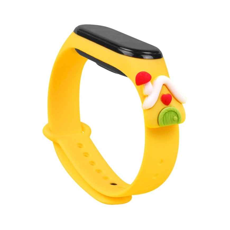 Fusion Xmas Lodge for Xiaomi Mi Band 3 | 4 yellow – 2