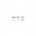 Smūginis TORX antgalis KOKEN 107-16T T55 Smūginis TORX antgalis KOKEN 107-16T T55
