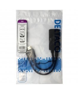 Adapter DELTACO HDMI - DisplayPort, 4K/60Hz / 1902013
