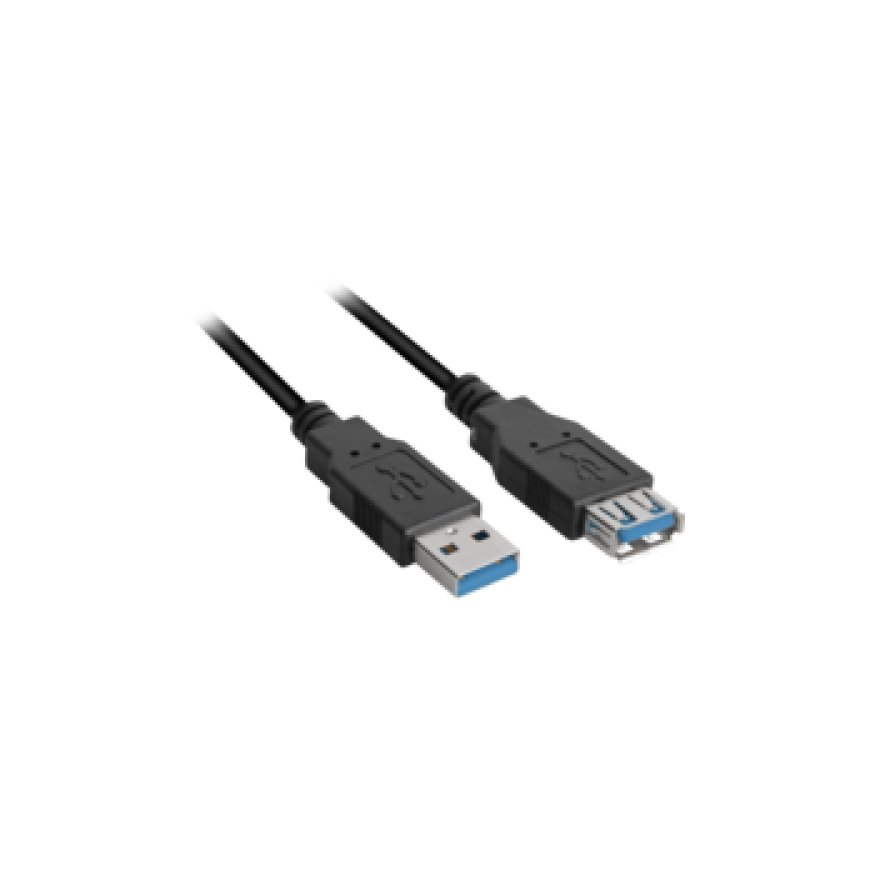 Sharkoon 3m, 2xUSB3.0-A USB kabelis