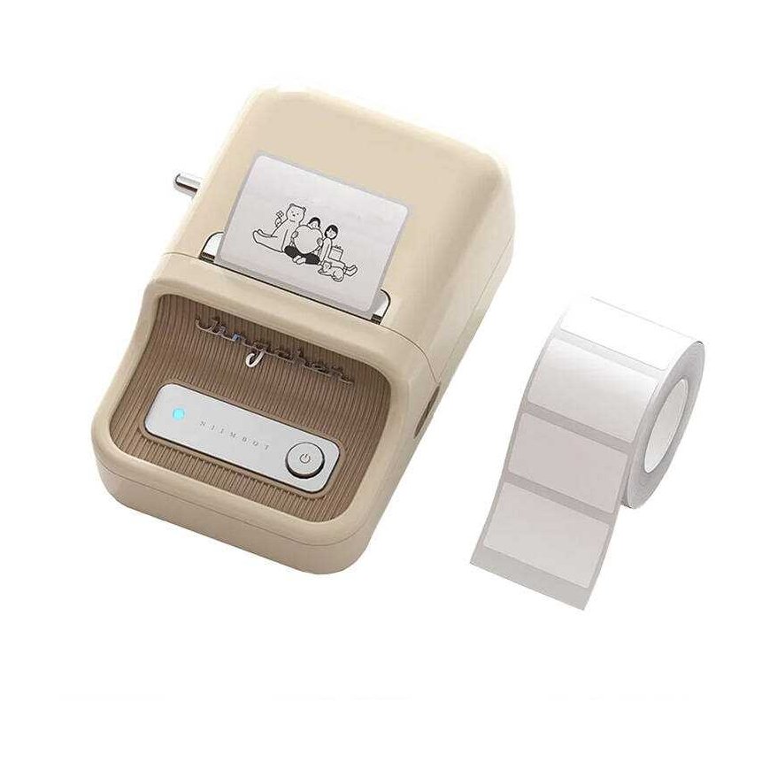 Portable Label Printer Niimbot B21 (Cream) – 2