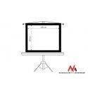 Projector screen 100&39&39 / portable/ Fixed / 4:3 200x150