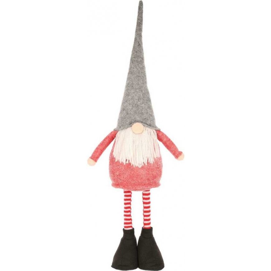 Saska Christmas SKRZAT DEKORACYJNY NA TELESKOPOWYCH NOGACH 64-79CM Red – 2