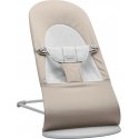 BabyBjörn Bouncer Balance Soft Woven -sitteri, jersey beige BabyBjörn Bouncer Balance Soft Woven -sitteri, jersey beige