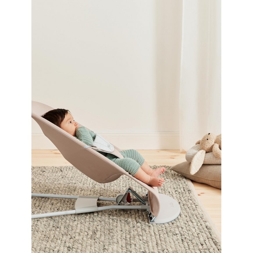 BabyBjörn Bouncer Balance Soft Woven -sitteri, jersey beige – 3