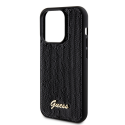 Dėklas Guess Sequin Script Logo Case for iPhone 14 Pro Juodas Dėklas Guess Sequin Script Logo Case for iPhone 14 Pro Juodas