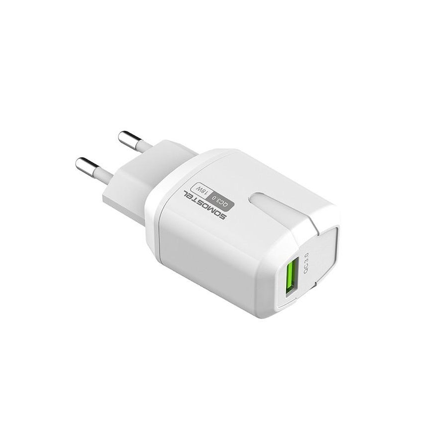 Somostel SMS-Q02 1x USB-A 3.1 A charger (SMSQ02 White 18W) – 3