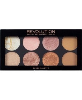 Makeup Revolution bronzer and blush palette Ultra Blush Palette Golden Sugar