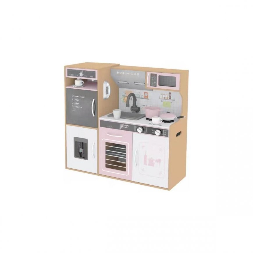Enero Toys Wooden kitchen for children 87x30x83.5 cm