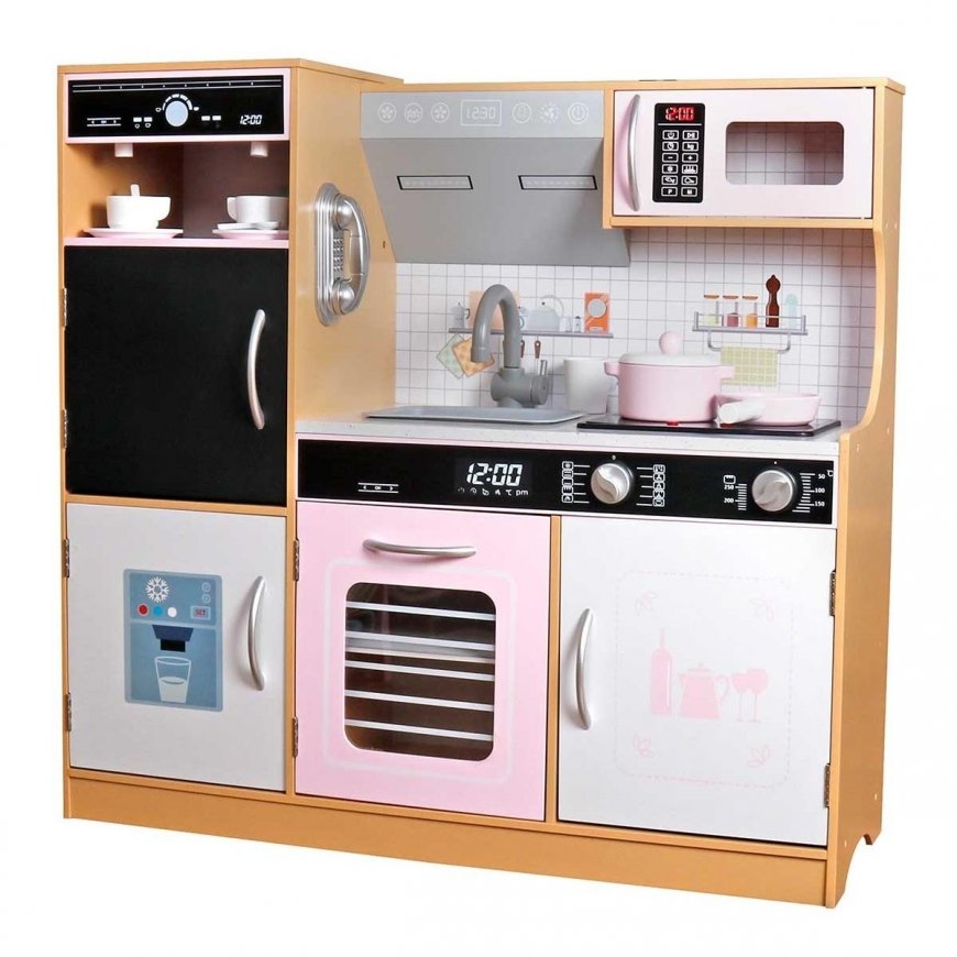 Enero Toys Wooden kitchen for children 87x30x83.5 cm – 2