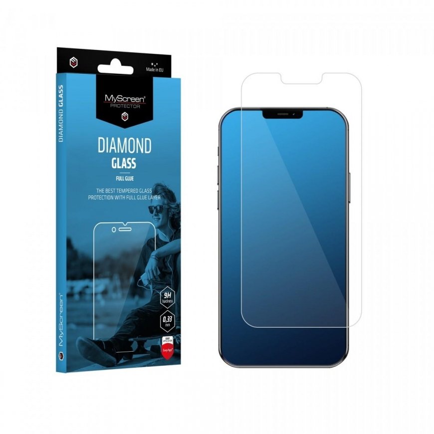 MyScreen Tempered Glass Diamond Glass for iPhone 13/13 Pro. – 3