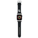 Karl Lagerfeld Dirželis KLAWLSLKNK Apple Watch 42|44|45|49mm juoda|juodas strap 3D Rubber Karl Head Karl Lagerfeld Dirželis KLAWLSLKNK Apple Watch 42|44|45|49mm juoda|juodas strap 3D Rubber Karl Head