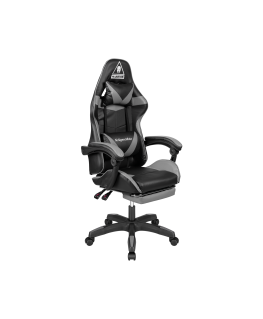 Kruger & Matz Gaming chair Warrior GX-150 Gaming Chair, Black-grey