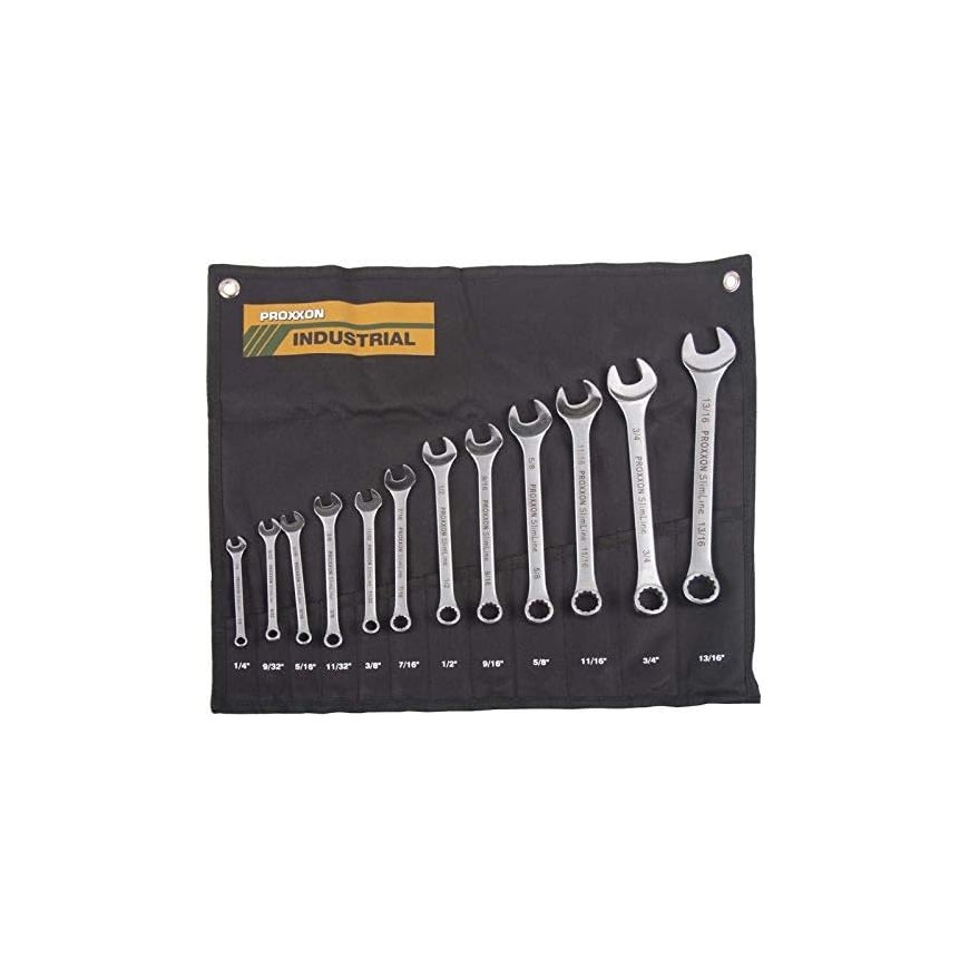 Proxxon Set of flat double-ended spanners calowych PROXXON [12 parts] – 2