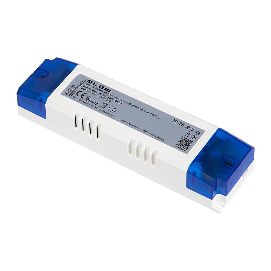 Blow Switchable power supply 12V/5A 60W
