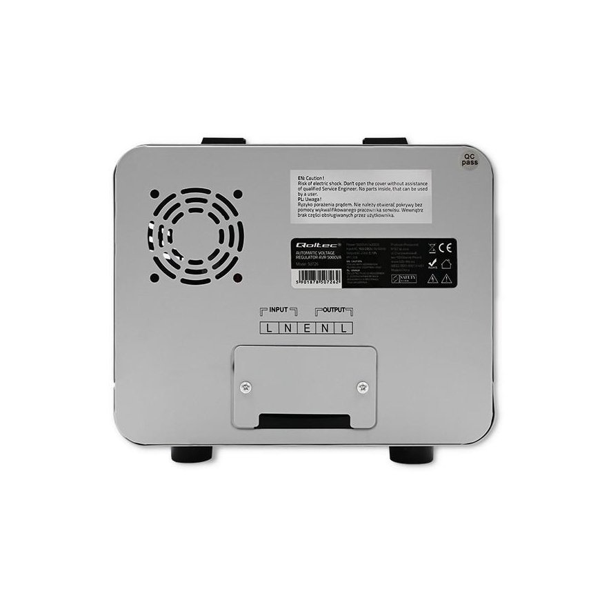 QOLTEC 50726 Automatic Voltage Stabilizer AVR 5000VA – 4