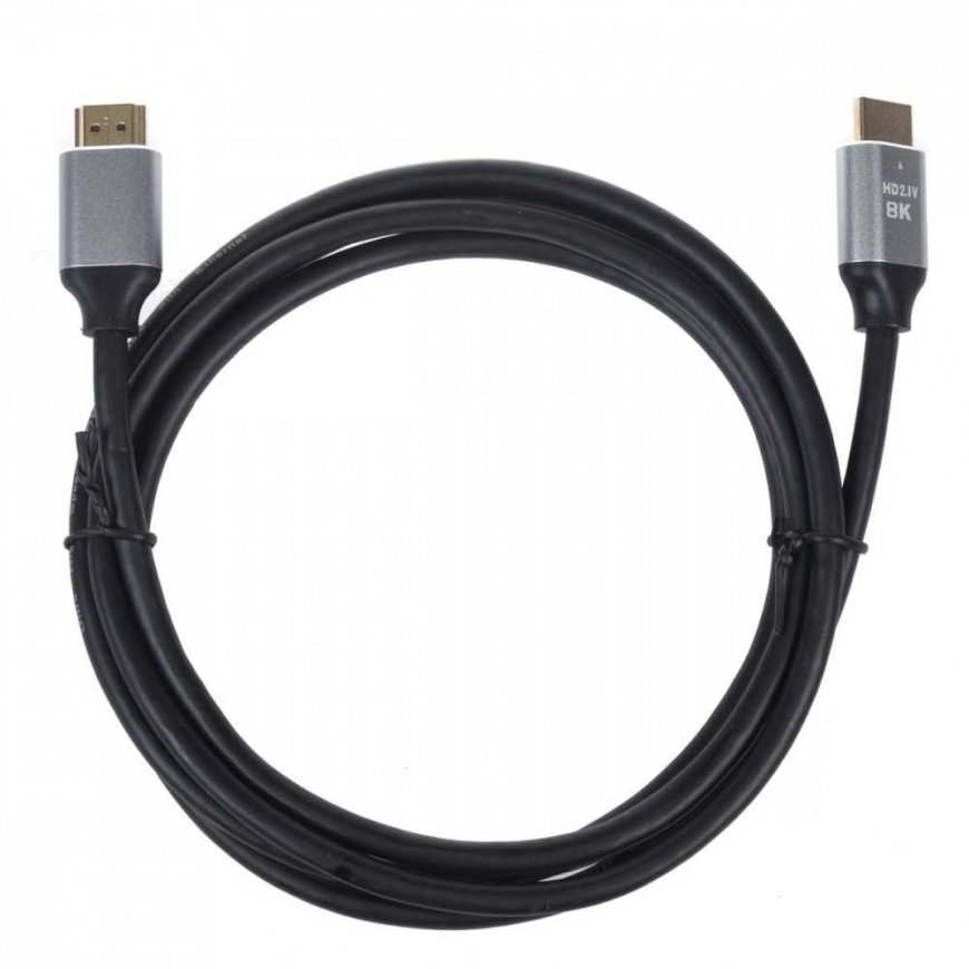 Maclean HDMI 2.1a laidas su paauksuotomis jungtimis 8K itin didelės spartos kabelis Maksimalus pralaidumas 48 Gb/s 8K FUHD 60Hz – 4