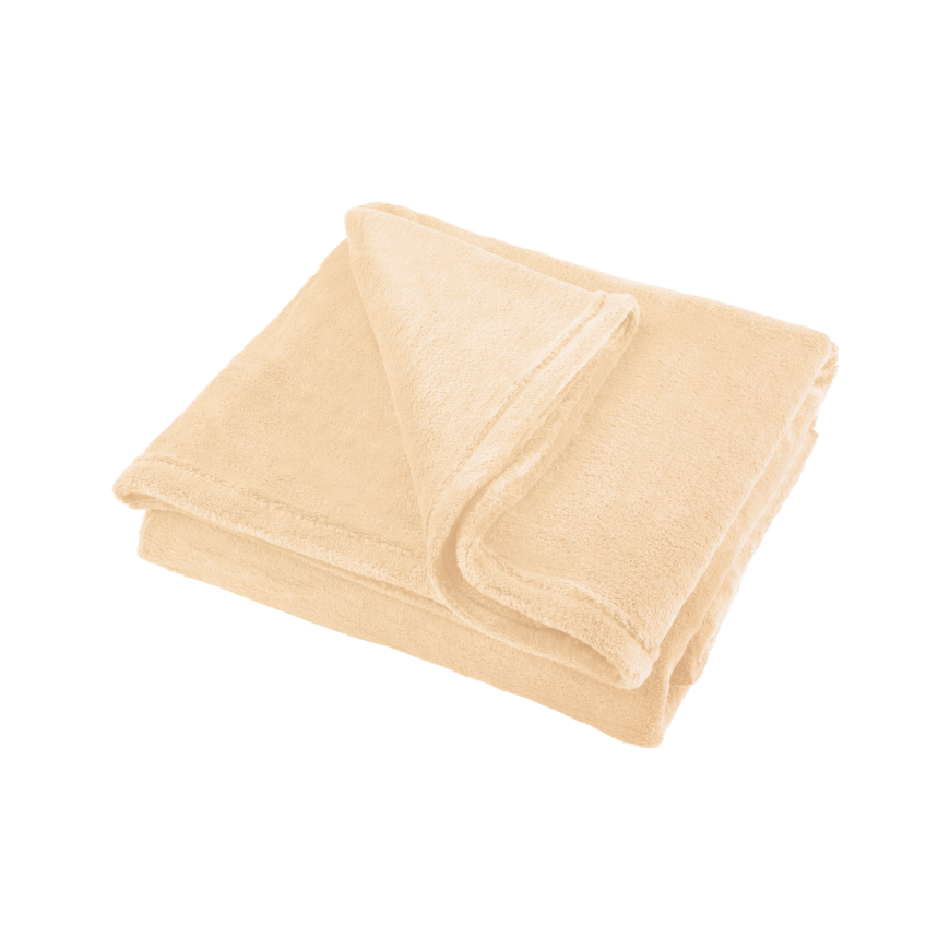 Wool blanket 150x200 cm TEESA - cream – 2
